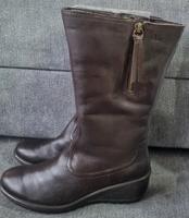 Winterstiefel 7 1/2  Caprice - Schurwolle/Leder/braun Brandenburg - Wusterhausen Vorschau
