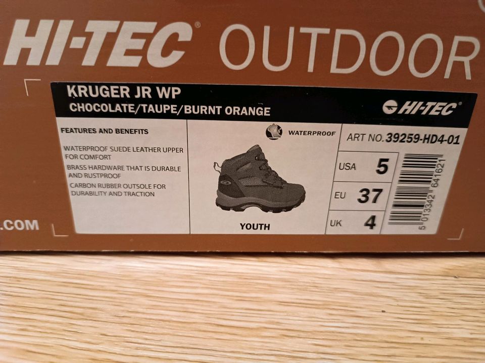 HI-TEC Outdoorschuhe Wanderschuhe Knöchelschuhe wasserdicht Gr 37 in Bannewitz