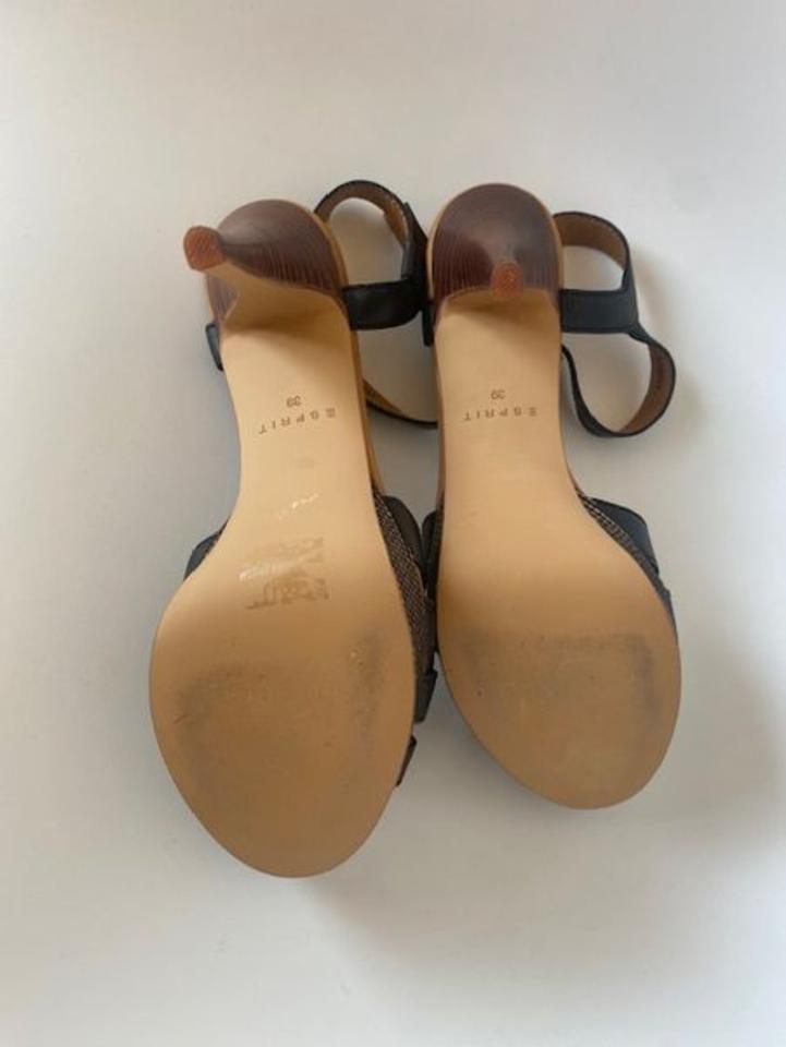 Esprit, High Heels, Plateau, Sandalette, Größe 39, schwarz in Bönnigheim