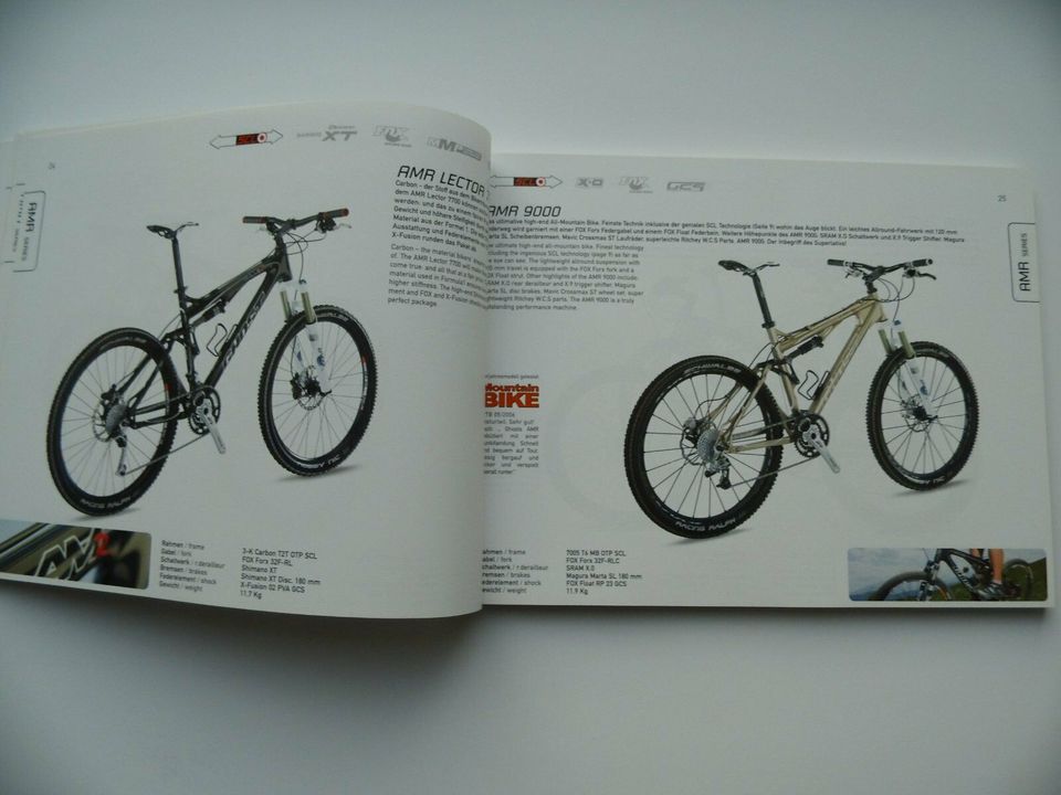 Ghost, Katalog, Broschüre, Prospekt, 2008, MTB, Race, Fahrräder in Rheda-Wiedenbrück