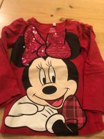 Langarmshirt Minnie Mouse Maus Pailletten 104 Schleswig-Holstein - Westerrönfeld Vorschau