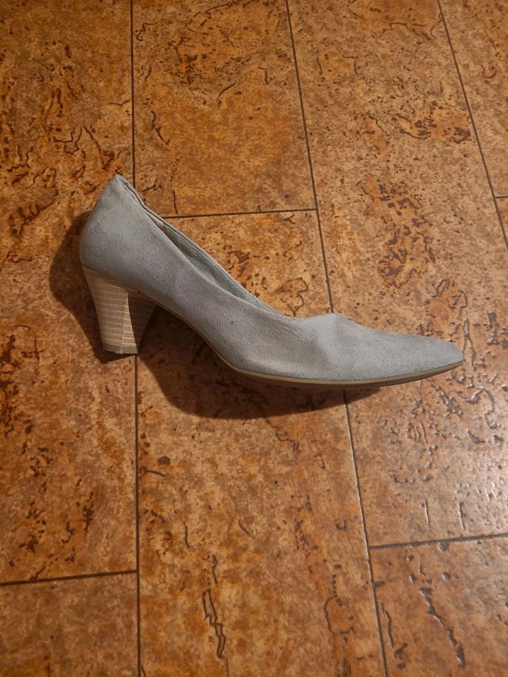 Pumps Marco Tozzi 39 mint Wildleder Absatz 5 cm in Kalbach