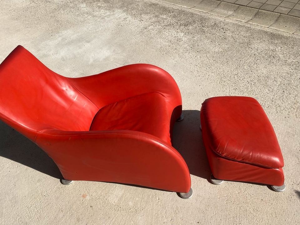 Vintage Sessel in Erdweg
