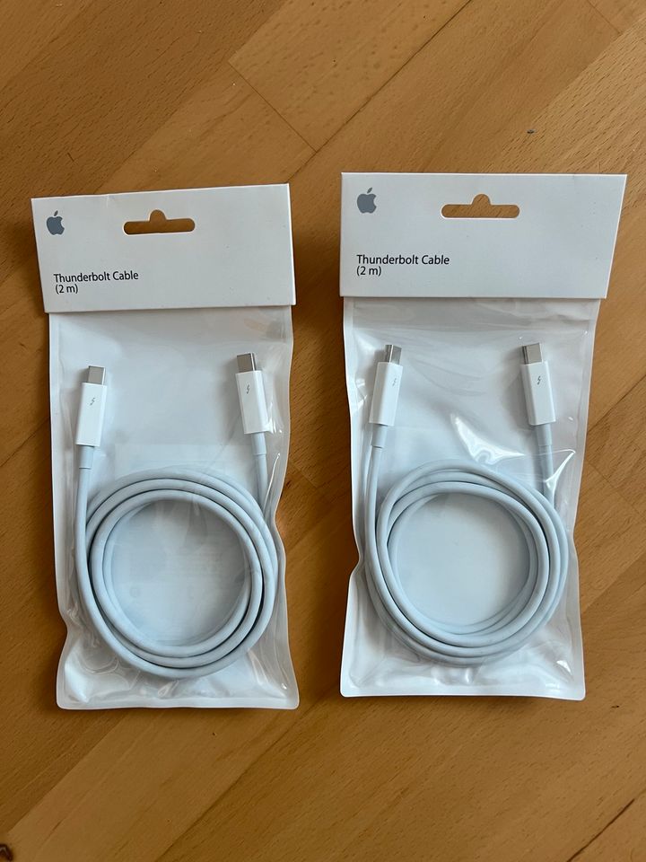 Apple Thunderbolt Kabel 2m (2x) in Bergneustadt