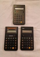 Verkaufe drei Braun Taschenrechner Typ 4777, 4993 und 4935 Marburg - Elnhausen Vorschau