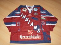 Schönes altes OL Hannover Indians Game Worn Trikot von #56 Skibba Niedersachsen - Pattensen Vorschau