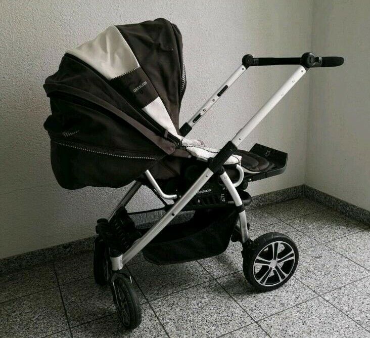 Kinderwagen, Gesslein, F4, braun, beige in Lautertal