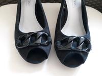 Marco Tozzi Pumps schwarz Gr. 38 Peeptoes Bayern - Ebersdorf Vorschau