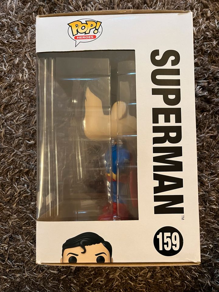 159 Superman DC Funko Pop EMP Exclusive Special Edition ca. 25 cm in Seggebruch