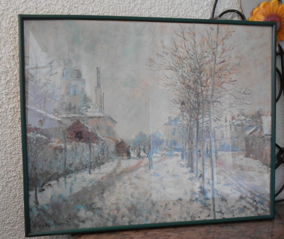 Poster Kunstdruck Claude Monet Boulevard de Pontoisea Argenteuil in Duisburg