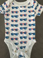 BabiesRus  Body, kurzarm, blau, allover bedruckt, Gr. 56/62 Bayern - Marktheidenfeld Vorschau