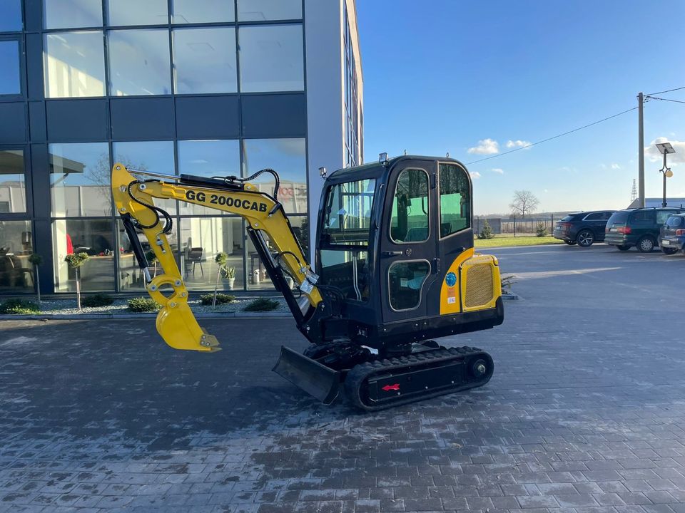 ‼️ Neue Minibagger GG2000 mit Cabin, KUBOTA Motor 32 PS; 2T; ‼️ in Kösching