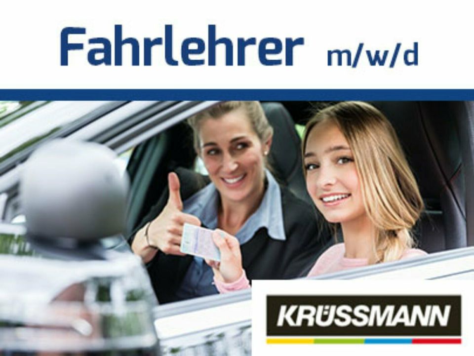 Traumjob Fahrlehrer - Wir bilden Dich aus. Nächster Start 17.06.2024 in Wesel in Dinslaken