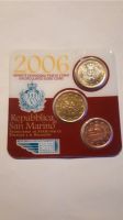 San Marino 2006, Coincard, Minikit, (5 Cent, 50 Cent, 1,- Euro) Nordrhein-Westfalen - Mönchengladbach Vorschau