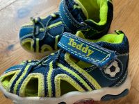 Kinder - Sandalen mit Fußball | Teddy | Größe 22 Rheinland-Pfalz - Weselberg Vorschau
