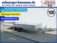 Hapert Azure H-2 505x220x30cm 3500kg Parabelfederung Anhänger NFW Nordrhein-Westfalen - Bocholt Vorschau