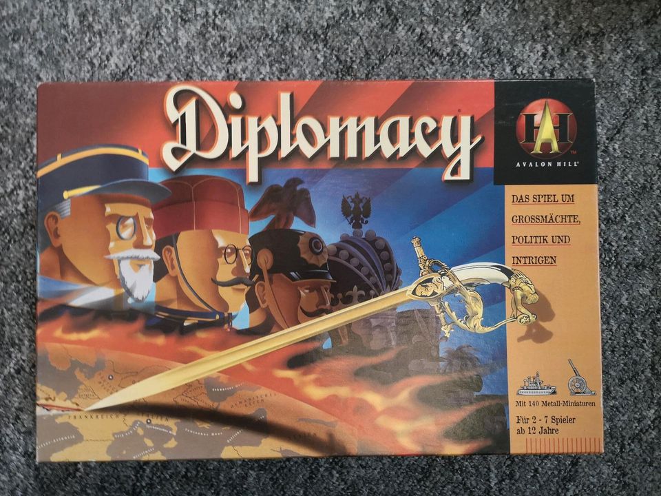 Diplomacy 1999,Avalon Hill, Unbespielt Sammlerstück in Isen