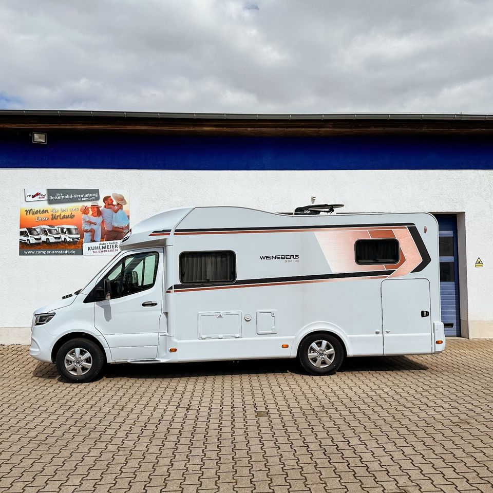 Reisemobil Weinsberg Edition Pepper ab 119,- € /bis zu 4 Personen in Arnstadt