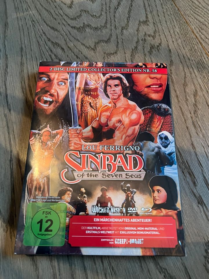 Sinbad Mediabook Limited Edition Bluray in Wertach