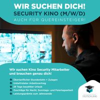 Kino Security (m/w/d) | Auch für Quereinsteiger**|job|security|quereinsteiger|sicherheitsmitarbeiter|vollzeit Brandenburg - Potsdam Vorschau