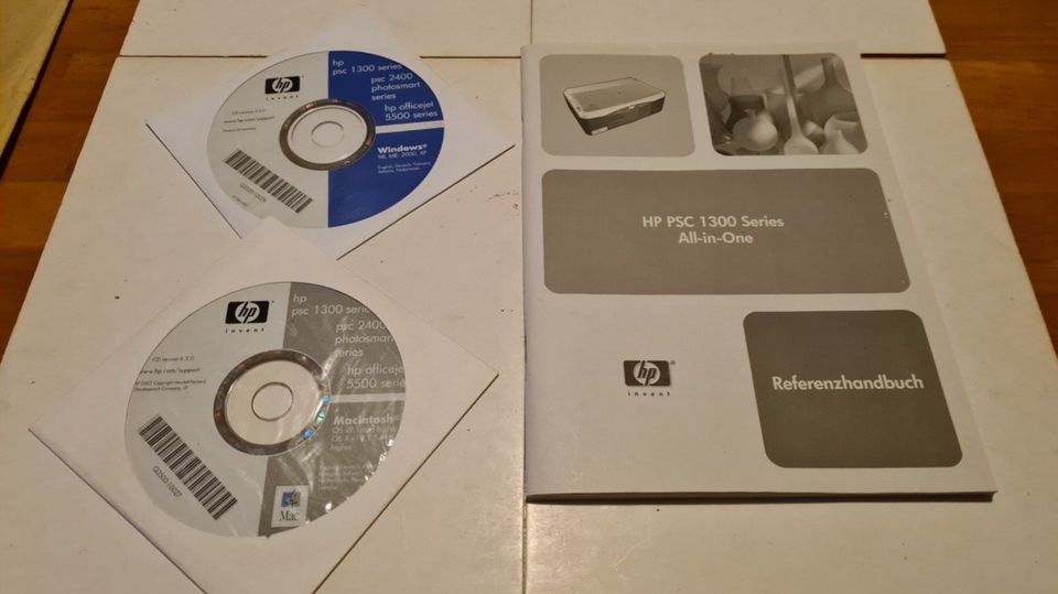 Druckeranleitung HP PSC 1300 in Backnang