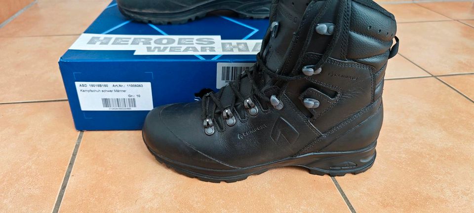 Haix Kampfstiefel schwer Wanderstiefel 45 in Bad Lauterberg im Harz