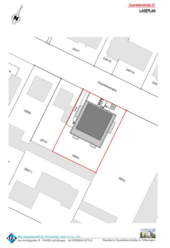 Offenbach, Wohnanlage mit 14 Eigentumswohnungen, Whg. 07 in Offenbach