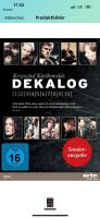 DVD „Dekalog“ Krzysztof Kieslowskis Sonderausgabe Sachsen - Geyer Vorschau