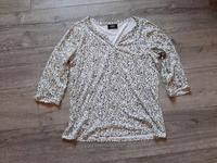 Gina Shirt Gr. 36 weiß/grün/schwarz wenig getragen Niedersachsen - Uplengen Vorschau