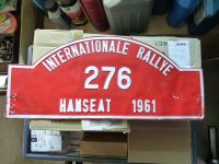 Internationale Rallye Hanseat 1961 Startnummer Sachsen-Anhalt - Lutherstadt Wittenberg Vorschau