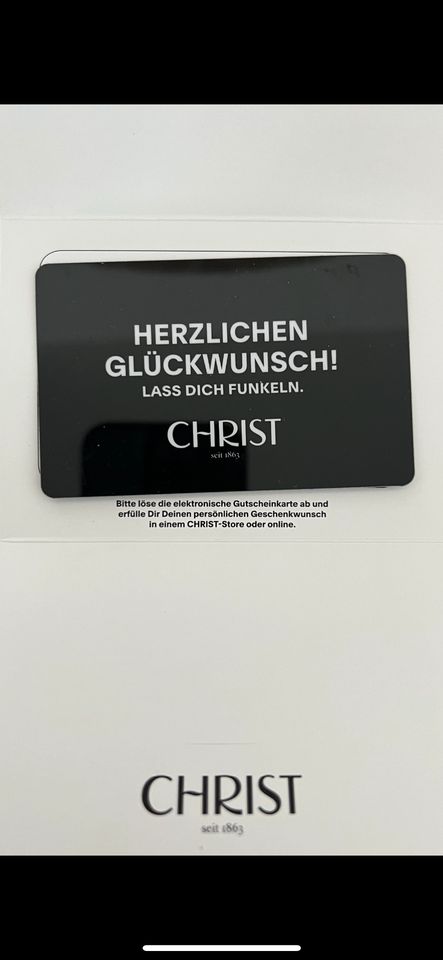 Christ Juwelier Gutschein in Frankenthal (Pfalz)
