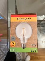 E27 LED 367 Lumen 4 Watt ≈ 32 Watt dimmbare große Leuchte vintage München - Maxvorstadt Vorschau