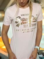 Lässiges SUPERDRY T-Shirt • rosa & gold Baden-Württemberg - Konstanz Vorschau