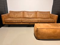 MNM | Sofa | Wildleder | Couch | XXL | Hocker | Be Pure | Cognac Nordrhein-Westfalen - Bocholt Vorschau