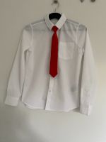 Hemd mit Krawatte (abnehmbar ) Gr. 140 weiß Dresden - Blasewitz Vorschau