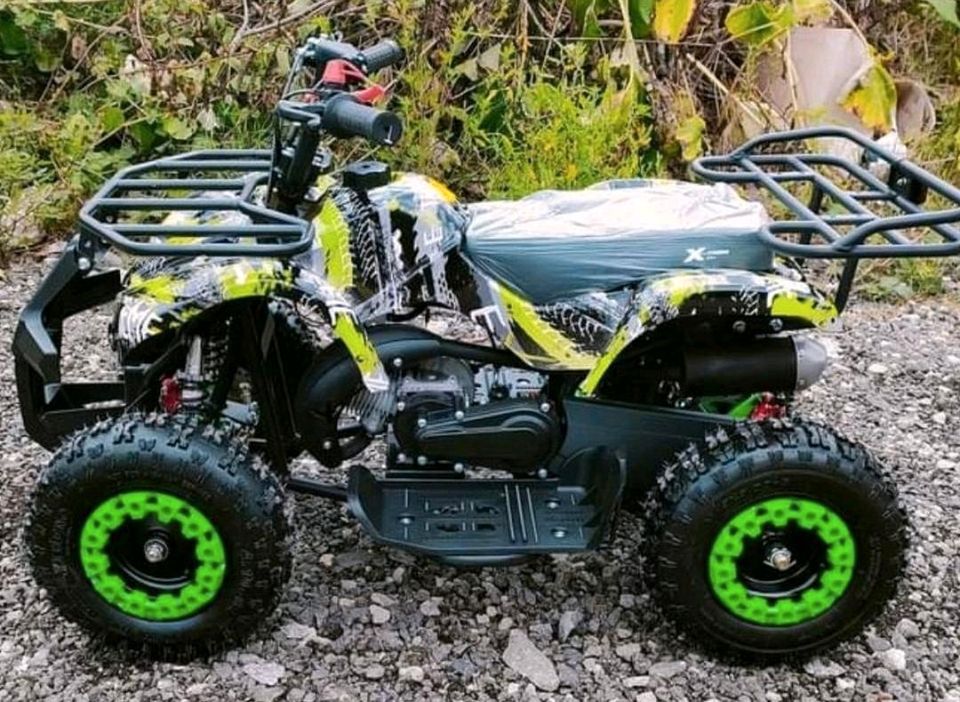 Quad ATV für Kinder Benzin 49cc 2T Kinderquad 6 Zoll in Münsingen