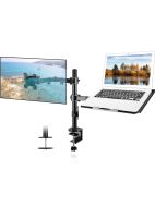 Monitor Arm mit Laptop Halterung, Dual Monitor Halterung Wuppertal - Oberbarmen Vorschau