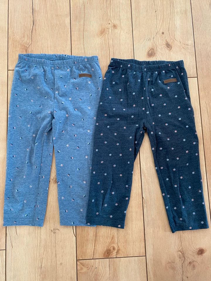 Ernstings Topolino 7/8 Leggings blau Punkte Set neuw 116/122 in Dortmund