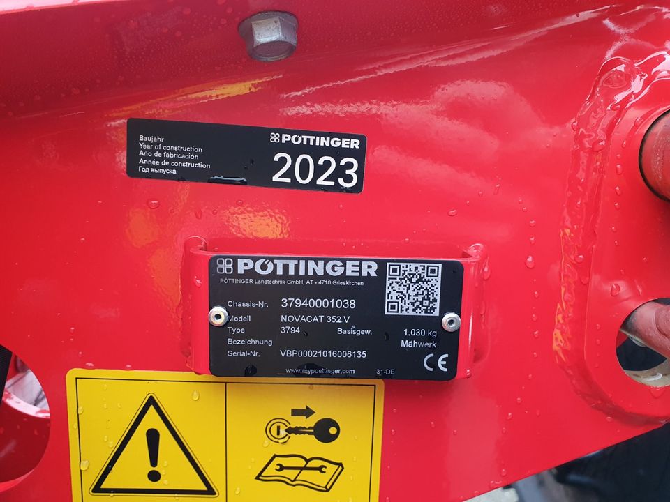 Pöttinger Novacat 352V Scheibenmähwerk in Papenburg