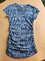 Guess langes Oberteil T-Shirt Top blau V-Ausschnitt, XS/S, 34/36 Nordrhein-Westfalen - Niederkrüchten Vorschau