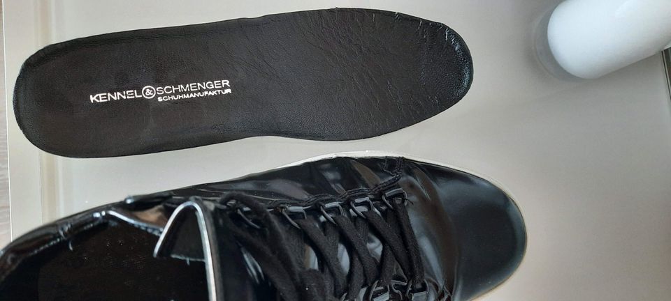 Kennel & Schmenger Sneakers high schwarz Leder Gr. 37 in Petersberg