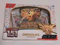 Pokemon 151 Zapdos-Ex Karmesin & Purpur Kollektion 4 Booster Hessen - Hanau Vorschau