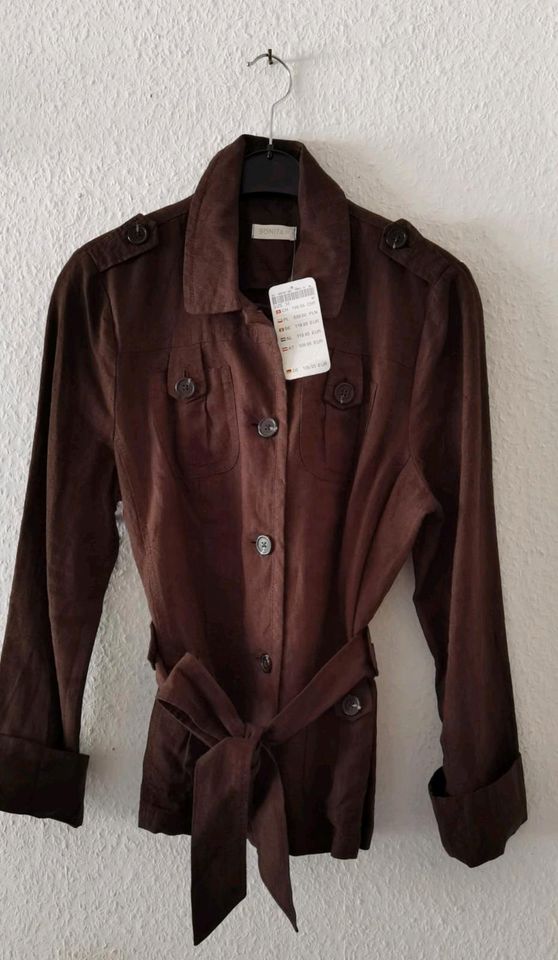 NEUE dunkelbraune Jacke Bluse Damen Leinen 38 Fa. BONITA in  Nordrhein-Westfalen - Bornheim | eBay Kleinanzeigen ist jetzt Kleinanzeigen