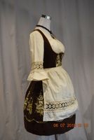 rar Rose Dirndl GR 38 komplett m. Zubehör Plauener Spitze Vintage Thüringen - Themar Vorschau