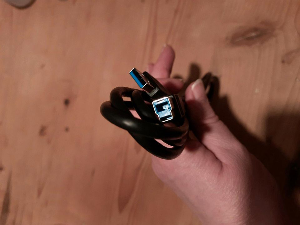 USB 3.0 A zu B, ca. 180 cm, neu in Kürten