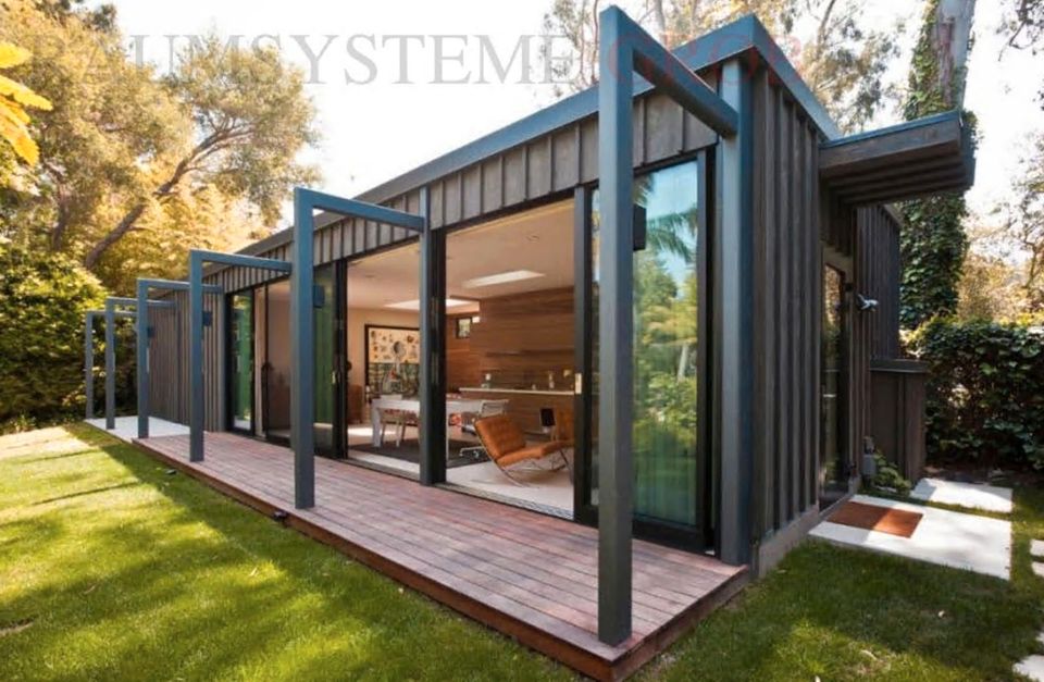 ☀️ Bestellen, liefern lassen & einziehen ☀️ Schöne Ferienunterkunft zu einem günstigen Preis - Ihr eigenes Tiny House Wohncontainer! - Modernem Design und Premium-Qualität, hergestellt in Deutschland in Brunnen