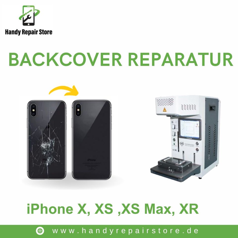 IPhone X,XS,XS MAX,XR Backcover Rückseite Reparatur in Langenfeld