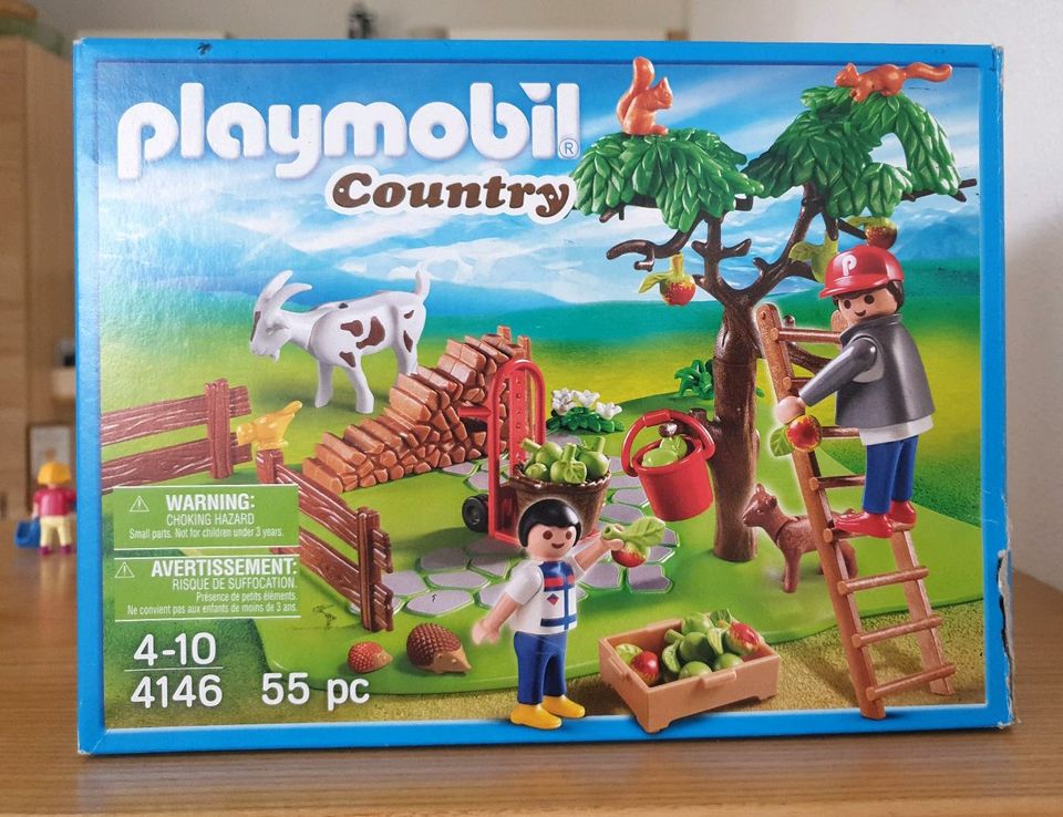 Playmobil Country 4146 'Apfelernte' + Stallmädchen mit Pferd in Freilassing