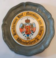 Zierteller - Keramik auf Zinn Wandteller Weinkeller Schleswig-Holstein - Harrislee Vorschau