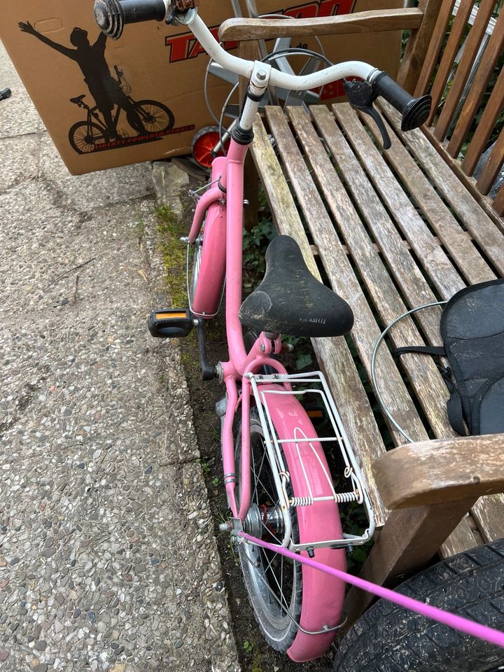 16 Zoll Fahrrad Kinderfahrrad Mädchen Rosa in Berlin